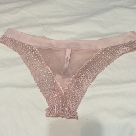 6 Pack Lace Thongs Lg Victoria Secrets & Pink & LOUNGERIE P - Picture 8 of 10